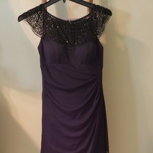XSCAPE beaded gown